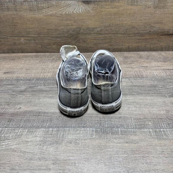 Converse Chuck Taylor Ox Gray Canvas Sneakers Women's Size 8 - Picture 3 of 7